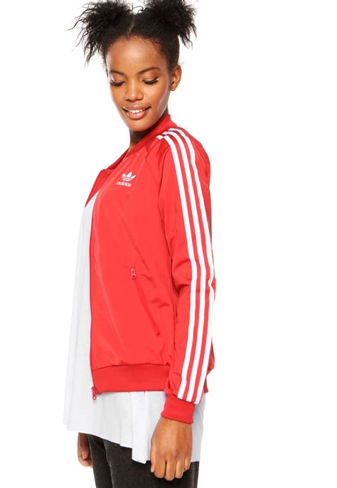 jaqueta adidas originals supergirl tt|More.